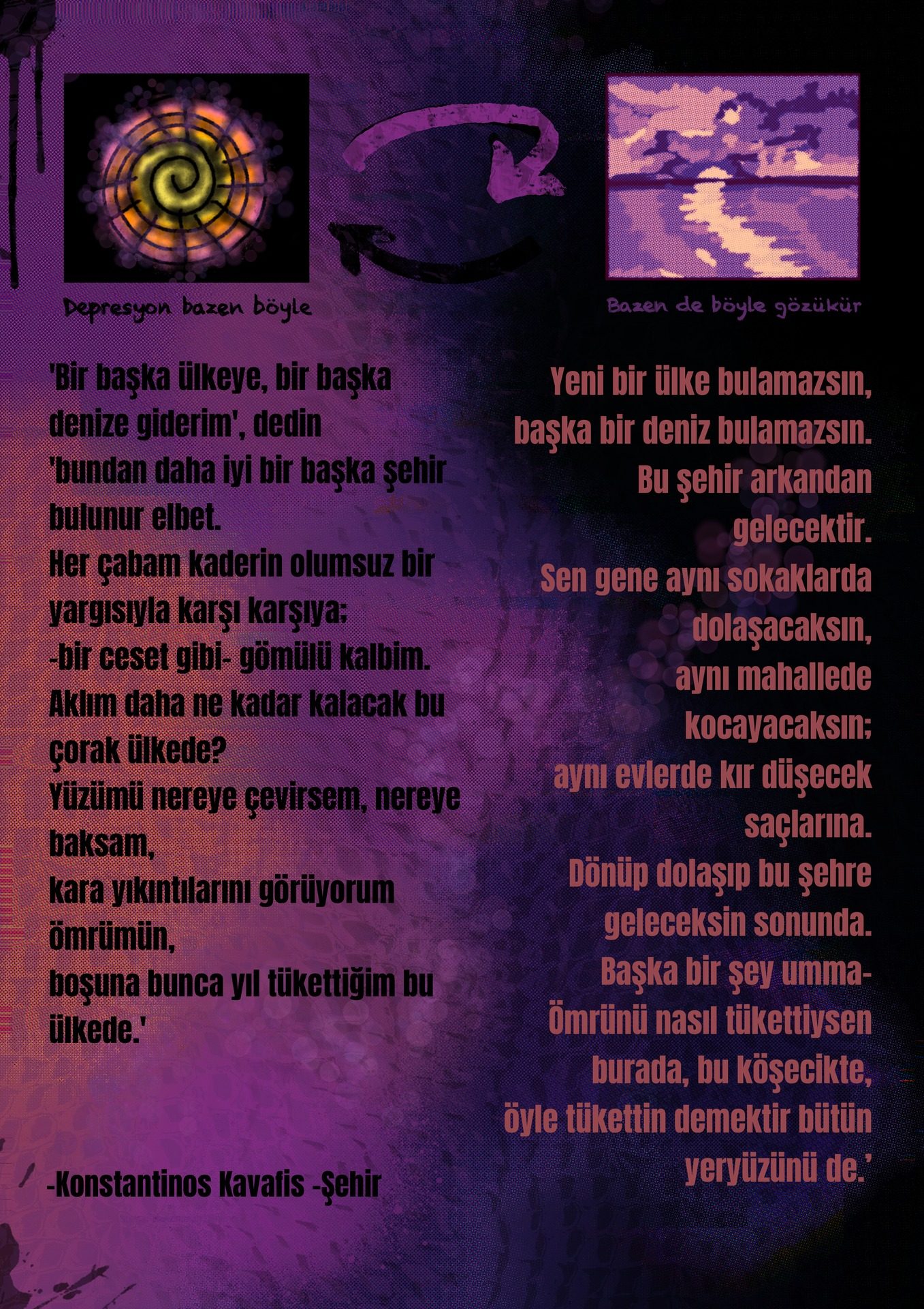 Mor Gökyüzü ve Yalnızlık, 2. eser
