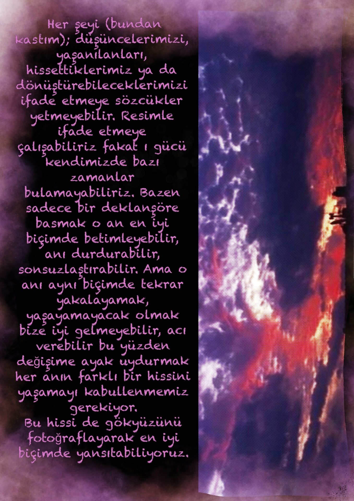 Mor Gökyüzü ve Yalnızlık, 3. eser